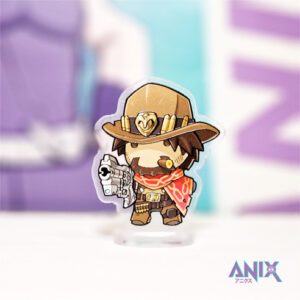 Mini akrüülfiguur Overwatch, McCree/Cassidy