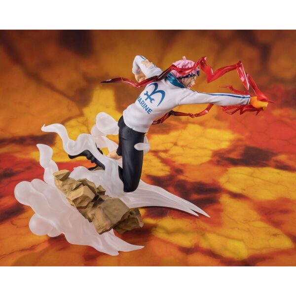 One Piece Figuarts ZERO Extra Battle PVC Statue Koby Honesty Impact 19 cm