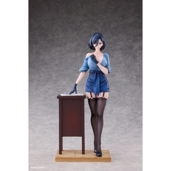 Original Character PVC Statue 1/6 Toutotsu ni Nugidasu Tennen Bijutsu Kyoushi Rumi Illustration by Keso Shirou 28 cm