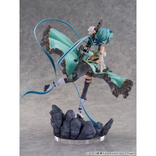 Sword Art Online SHIBUYA SCRAMBLE FIGURE PVC figuur 1/7 Sinon Crystal Dress Ver. 29 cm