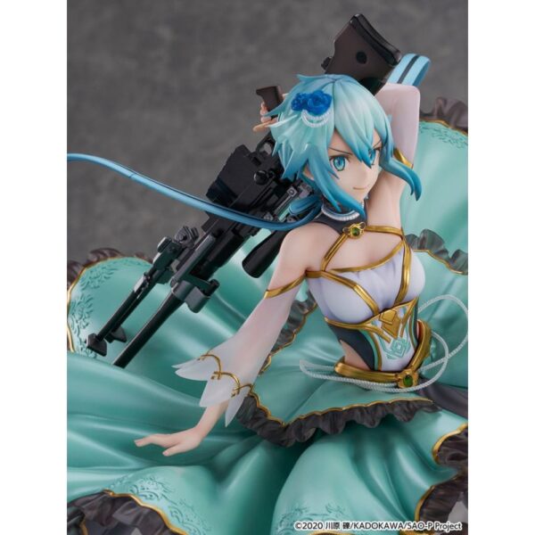 Sword Art Online SHIBUYA SCRAMBLE FIGURE PVC figuur 1/7 Sinon Crystal Dress Ver. 29 cm