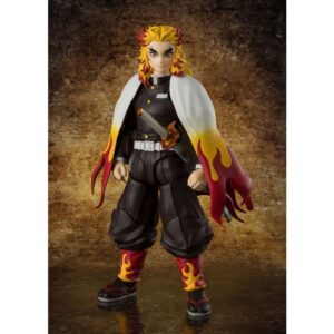 Demon Slayer: Kimetsu no Yaiba S.H.Figuarts Action Figure Kyojuro Rengoku 15 cm