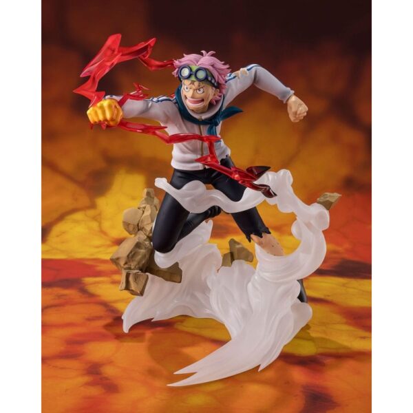 One Piece Figuarts ZERO Extra Battle PVC Statue Koby Honesty Impact 19 cm