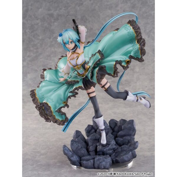 Sword Art Online SHIBUYA SCRAMBLE FIGURE PVC figuur 1/7 Sinon Crystal Dress Ver. 29 cm