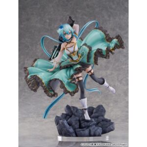 Sword Art Online SHIBUYA SCRAMBLE FIGURE PVC figuur 1/7 Sinon Crystal Dress Ver. 29 cm