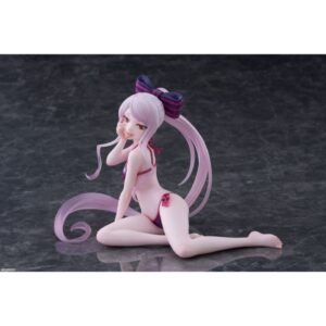 Overlord PVC Statue Desktop Cute Figure Shalltear Swimsuit Ver. 13 cm