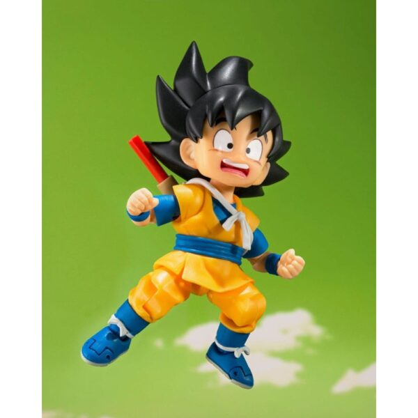 Dragon Ball S.H.Figuarts Action Figuur Super Saiyan Level 3 Vegeta (mini) Daima 8 cm