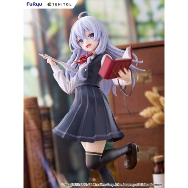 Wandering Witch: The Journey of Elaina Tenitol Tall PVC Statue Elaina School Uniform Ver. 29 cm