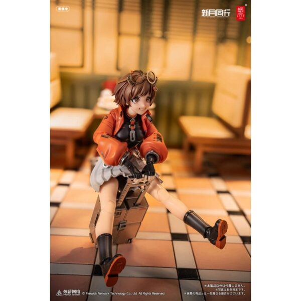 Original Character Action Figuur Kit 1/12 Fellow Moon Agent Qianqiu 14 cm