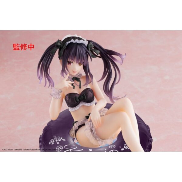 Date A Live IV PVC Statue Aqua Float Girls Figure Kurumi Tokisaki Renewal Edition 10 cm