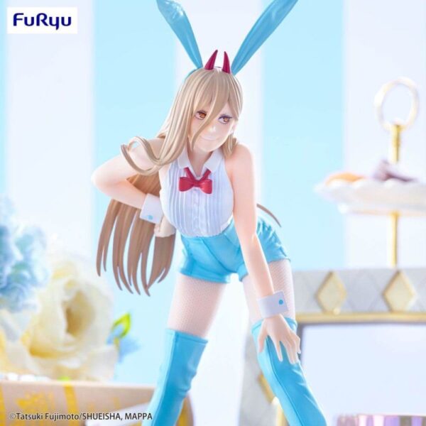 Chainsaw Man BiCute Bunnies PVC Statue Power Light Blue Color Ver. 30 cm