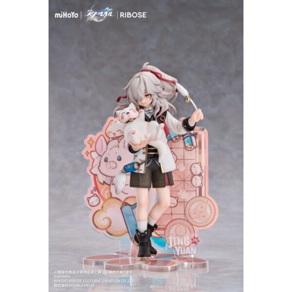 Honkai: Star Rail Rise Up Little Cat Series PVC Statue Jing Yuan 20 cm