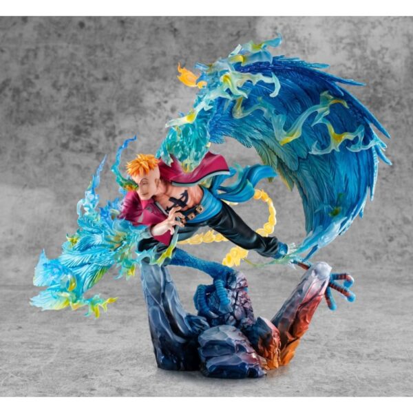 One Piece P.O.P MAS Maximum PVC фигурка Marco the Phoenix Leader of 1st group of Whitebeard Pirates 32 cm