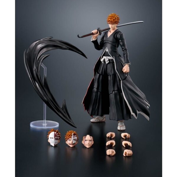 Bleach S.H. Figuarts Action Figure Ichigo Kurosaki Getsugatensho 16 cm