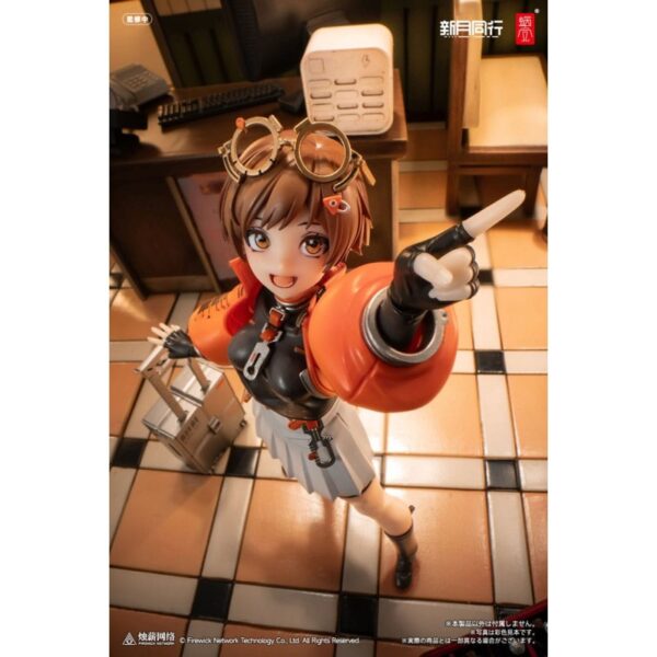 Original Character Action Figuur Kit 1/12 Fellow Moon Agent Qianqiu 14 cm