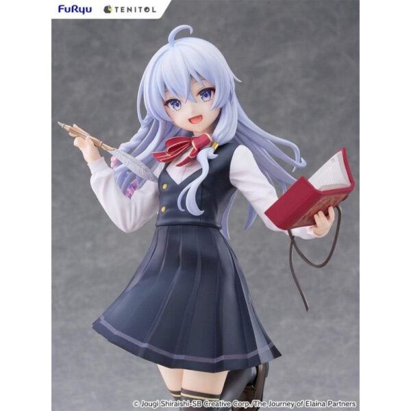 Wandering Witch: The Journey of Elaina Tenitol Tall PVC Statue Elaina School Uniform Ver. 29 cm