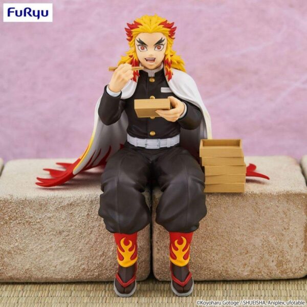 Demon Slayer: Kimetsu no Yaiba Noodle Stopper PVC Figuur Rengoku Kyojuro 14 cm