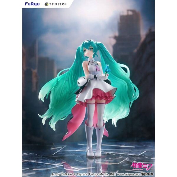 Hatsune Miku Tenitol PVC Statue YHatsune Miku Galaxy Live Ver. 21 cm