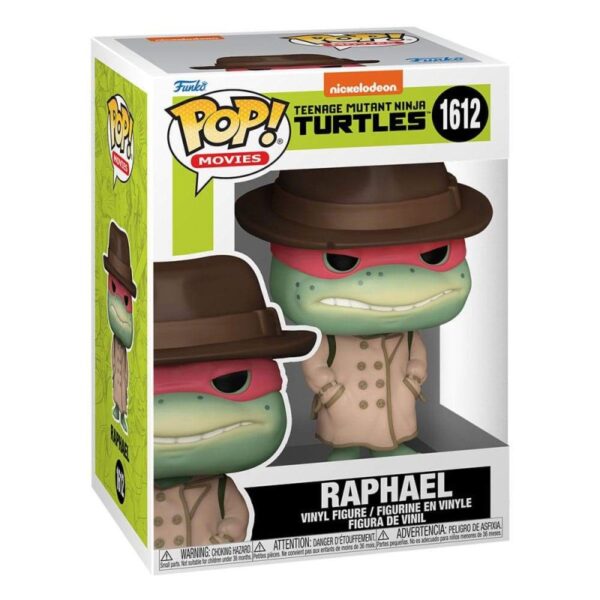 Teenage Mutant Ninja Turtles POP! Movies Vinüülfiguur Raphael mantli ja mütsiga 9 cm