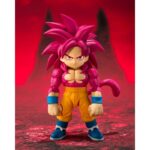 Dragon Ball Daima S.H.Figuarts action-Figuur Super Saiyan Level 4 Son Goku (mini) 8 cm