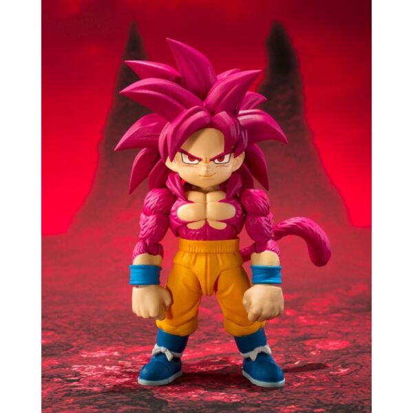 Dragon Ball Daima S.H.Figuarts Action FigureSuper Saiyan Level 4 Son Goku (mini) 8 cm