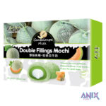 Topelttäidisega melonimaitseline mochi, 180g