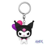 Hello Kitty POP! Виниловый брелок 4 см Kuromi (BLN)