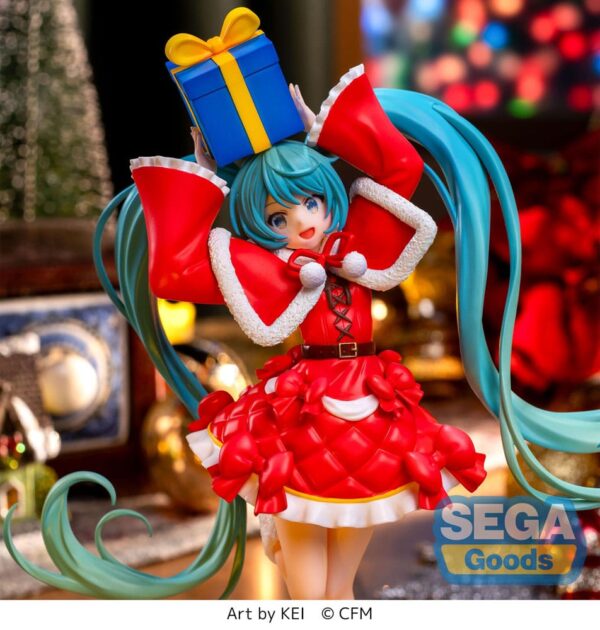 PVC Фигурка Hatsune Miku Christmas 2024 Luminasta 19 см