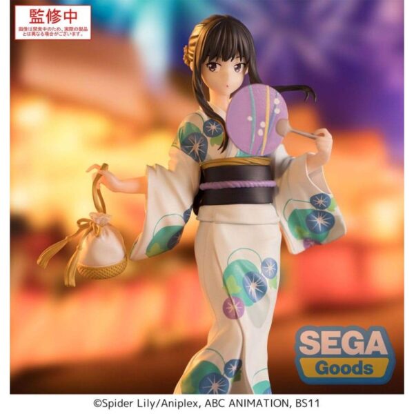 Lycoris Recoil Luminasta PVC Statue Takina Inoue Festival in Yukata 19 cm