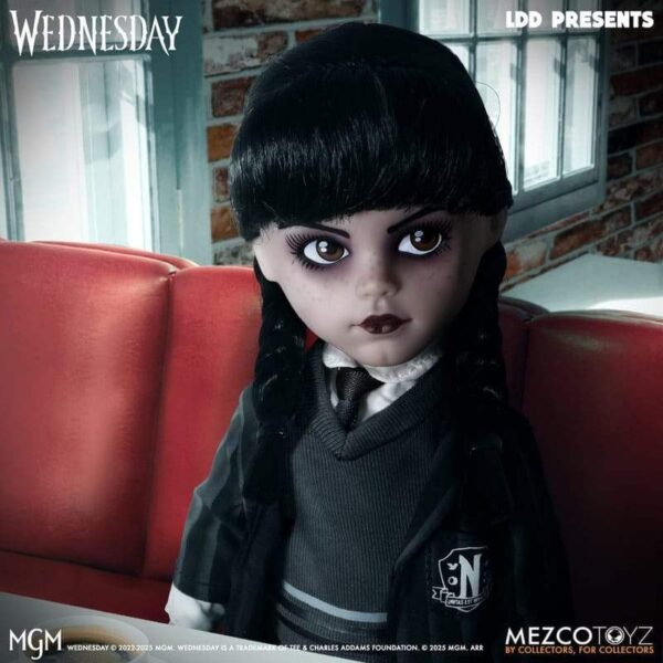 Фигурка Wednesday LDD Presents Doll Wednesday в форме Академии Невермор 25 см