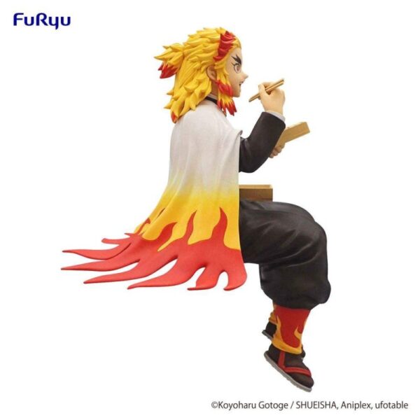 Demon Slayer: Kimetsu no Yaiba Noodle Stopper PVC Figuur Rengoku Kyojuro 14 cm