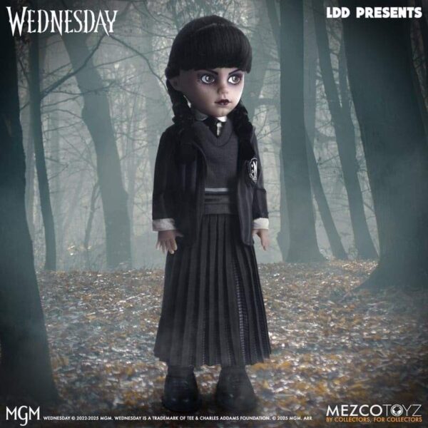 Wednesday LDD Presents Doll Wednesday Nevermore Academy Uniform 25 cm