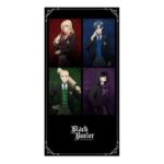 Полотенце Black Butler: Public School Arc The Prefect Four / P4 150 x 75 см