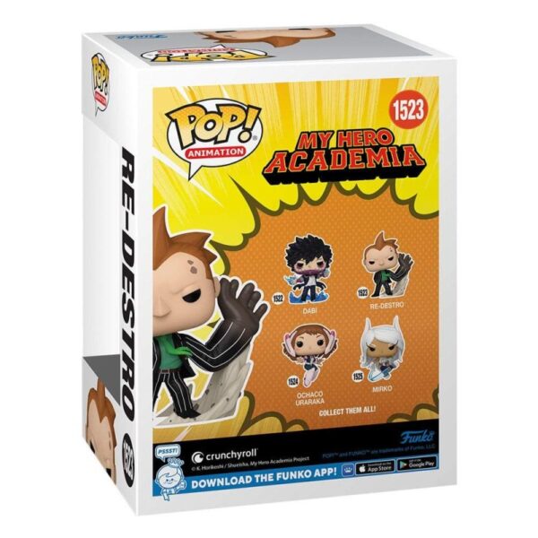 My Hero Academia POP! Animation Vinüülfiguur Destro 9 cm