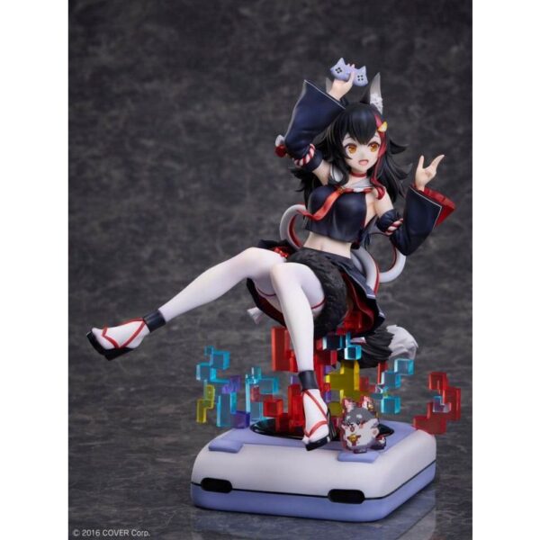 Фигурка Hololive Production PVC Statue 1/7 Ookami Mio We Are Gamers Ver. 22 см