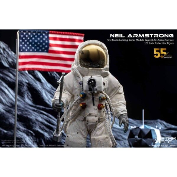 Neil Armstrong action-Figuur 1/6 Neil Armstrong Deluxe versioon 30 cm