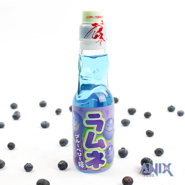 Hata Ramune mustikamaitseline limonaad, 200ml