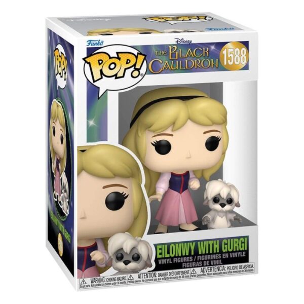 Фигурка The Black Cauldron POP! Disney Vinyl Eilonwy w/Gurgi 9 см