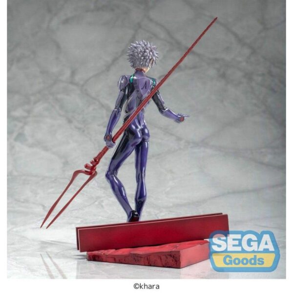 Evangelion: 3.0+1.0 Thrice Upon a Time Luminasta PVC Statue Kaworu Nagisa x Spear of Longinus 21 cm