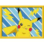 Pokémon CreArt Paint by Numbers Painting Set Pikachu 18 x 24 cm