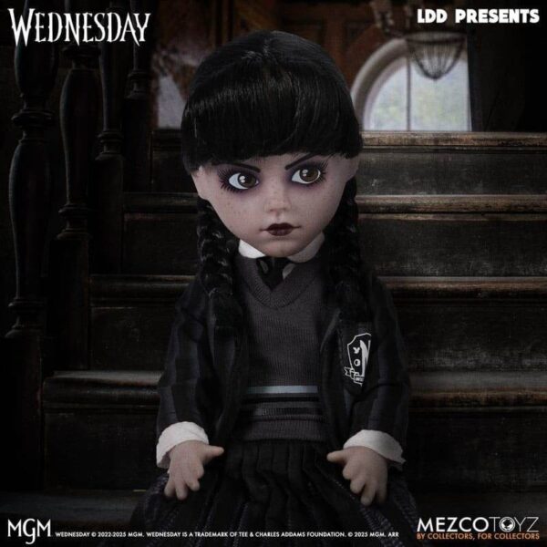 Фигурка Wednesday LDD Presents Doll Wednesday в форме Академии Невермор 25 см