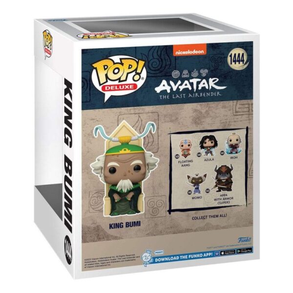 Фигурка Avatar The Last Airbender POP! Deluxe Vinyl King Bumi 9 см