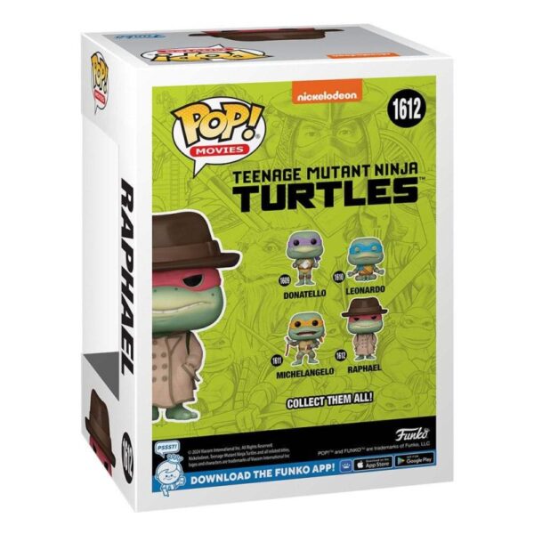 Teenage Mutant Ninja Turtles POP! Movies Vinüülfiguur Raphael mantli ja mütsiga 9 cm