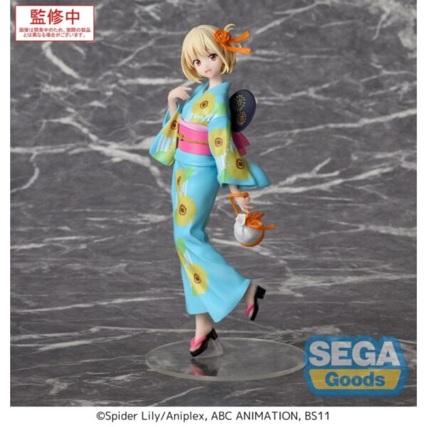 Lycoris Recoil Luminasta PVC Figuur Chisato Nishikigi Festival in Yukata 19 cm