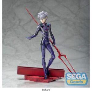 Evangelion: 3.0+1.0 Thrice Upon a Time Luminasta PVC Figuur Kaworu Nagisa x Spear of Longinus 21 cm