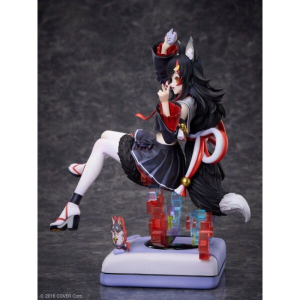 Фигурка Hololive Production PVC Statue 1/7 Ookami Mio We Are Gamers Ver. 22 см