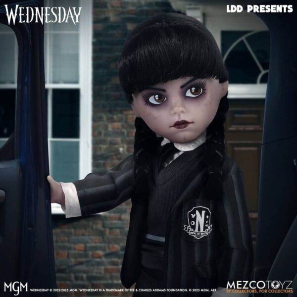 Фигурка Wednesday LDD Presents Doll Wednesday в форме Академии Невермор 25 см