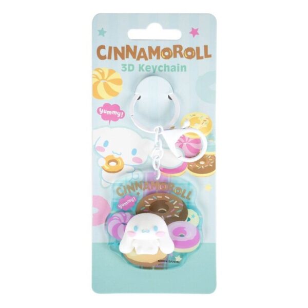 Акриловый 3D-брелок Sanrio — Cinnamoroll