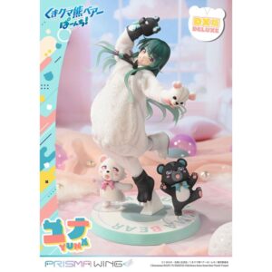 Kuma Kuma Kuma Bear Punch! Prisma Wing PVC Figuur 1/7 Yuna Deluxe versioon 28 cm