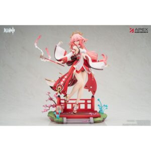 Genshin Impact PVC Figuur 1/7 Yae Miko Astute Amusement Ver. 28 cm